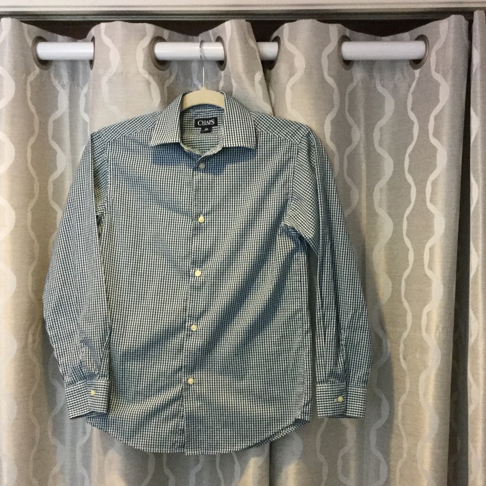 Boy’s Checkerboard Dress Shirt